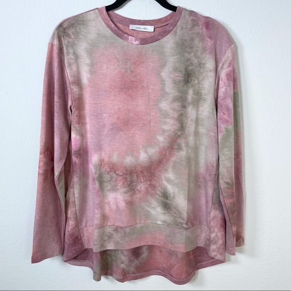 White Willow Tie Dye Long Sleeve Pullover Sz Small - Picture 11 of 11